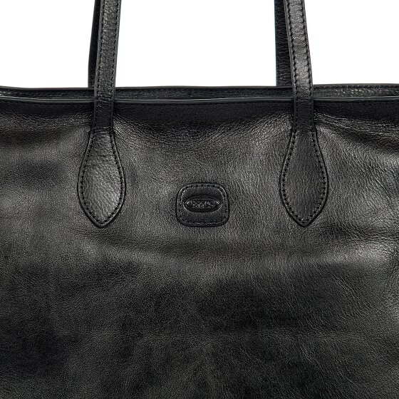 Bric's Volterra Shopper Bag M Skórzany 40.5 cm Komora na laptopa