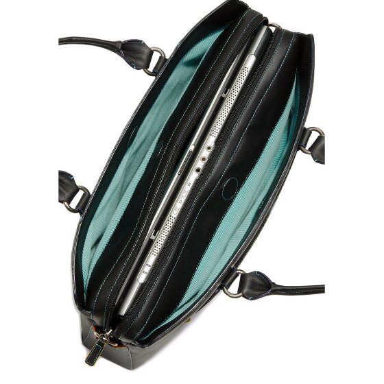 Mywalit Teczka skórzana 40 cm przegroda na laptopa