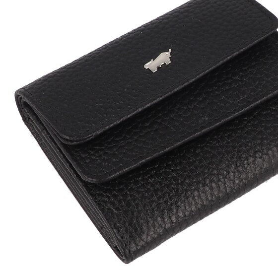 Braun Büffel Hanna Portfel Ochrona RFID Skórzany 10 cm