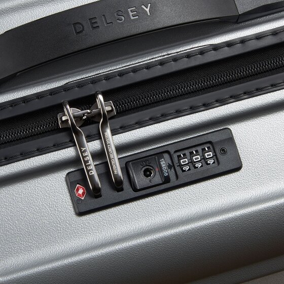 Delsey Paris Turenne 2.0 4 kółka Walizka kabinowy 55 cm