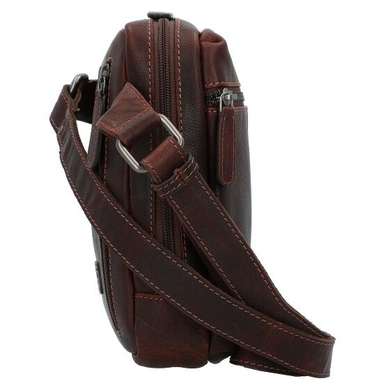 Jack Kinsky Porto Torba na ramię Skórzany 20 cm