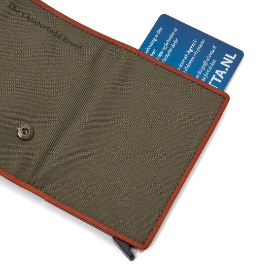 The Chesterfield Brand Delsbo Portfel Ochrona RFID Skórzany 7.5 cm