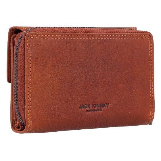 Jack Kinsky Montreal Portfel Ochrona RFID Skórzany 13.5 cm