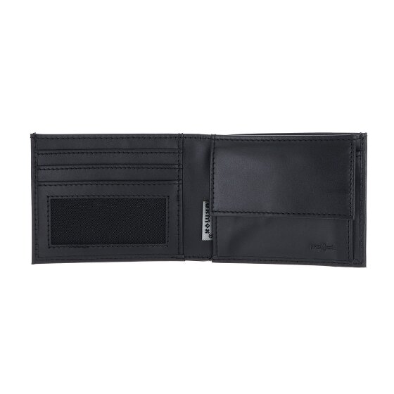 oxmox Leather Portfel Ochrona RFID Skóra 11 cm