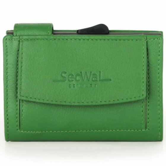 SecWal Etui na karty kredytowe SecWal 2 Skórzany portfel RFID 9 cm