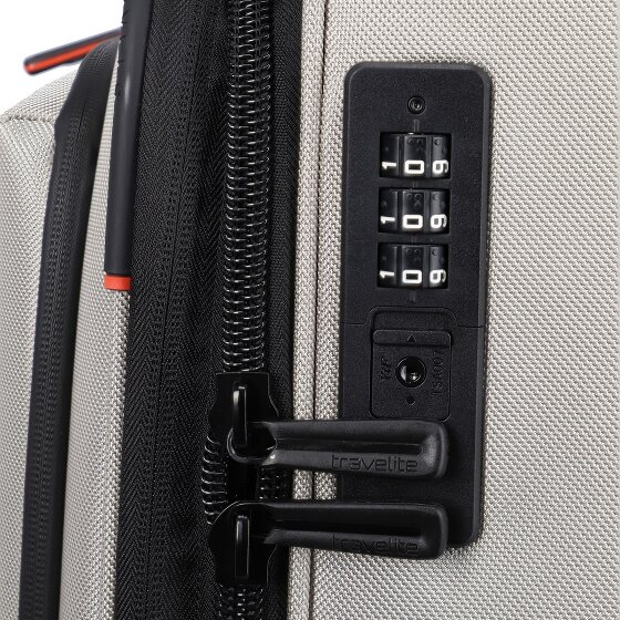 Travelite Crosslite 5.0 4 kółka Walizka M 66 cm z plisą rozprężną