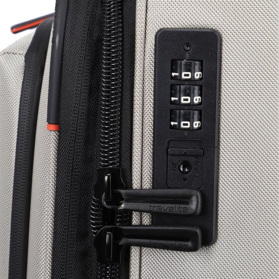 Travelite Crosslite 5.0 4 kółka Walizka M 66 cm z plisą rozprężną