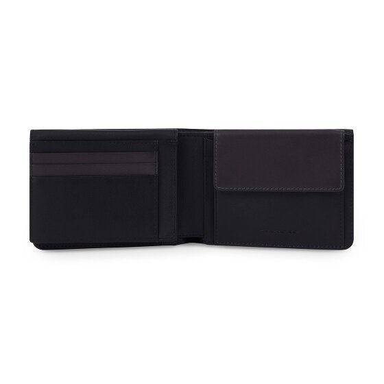 Piquadro Tiger Portfel Ochrona RFID Skórzany 13 cm