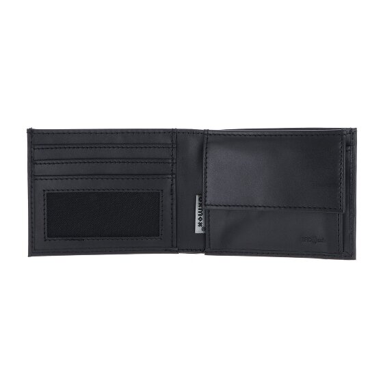 oxmox Leather Portfel Ochrona RFID Skóra 11 cm