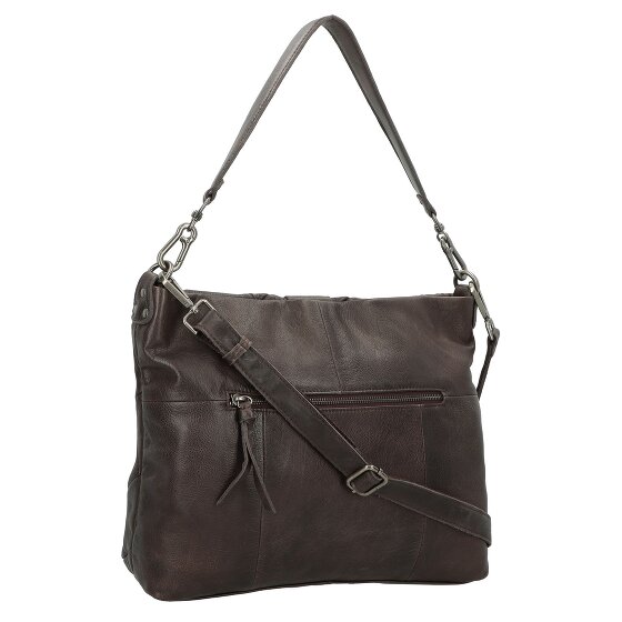 FredsBruder Check my Bag Torba na ramię Skórzany 35 cm