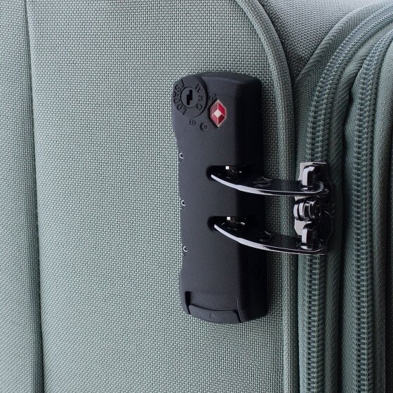 Gladiator 3700 4 kółka Walizka 66 cm z plisą rozprężną