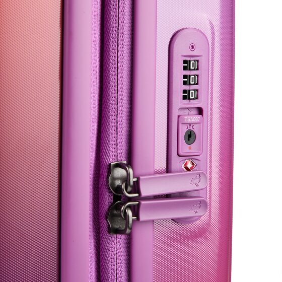 Mandarina Duck Logoduck + 4 kółka Walizka kabinowa 55 cm z funkcją poszerzenia