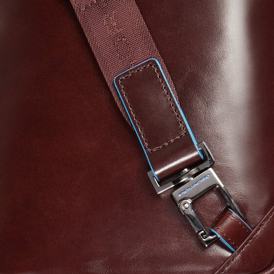 Piquadro Blue Square Mini Torba Torba na ramię Skórzany 17 cm