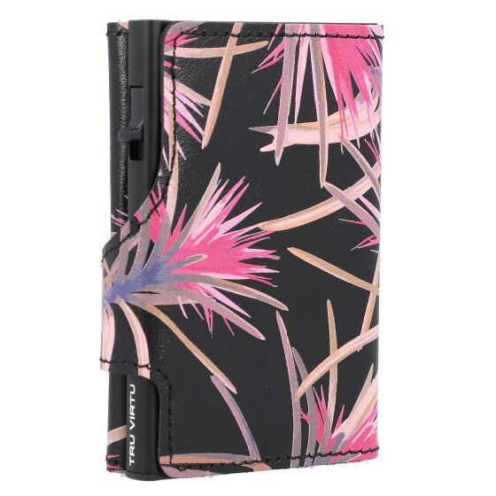 Tru Virtu Etui na karty kredytowe Click & Slide RFID Leather 6,5 cm