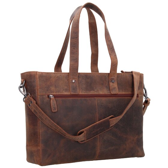 Plevier Shopper bag leather 41 cm przegroda na laptopa