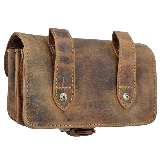 Greenburry Vintage Military Fanny Pack Leather 16 cm