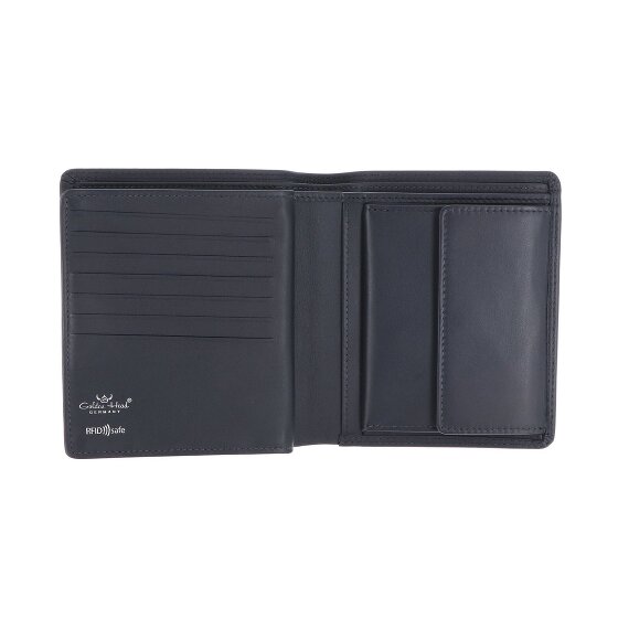 Golden Head Polo Portfel Ochrona RFID Skóra 13 cm