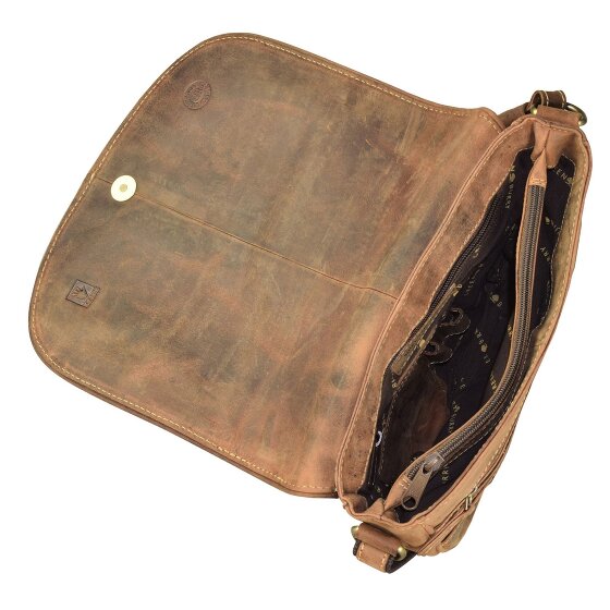 Greenburry Vintage Torba na ramię skórzana 28 cm