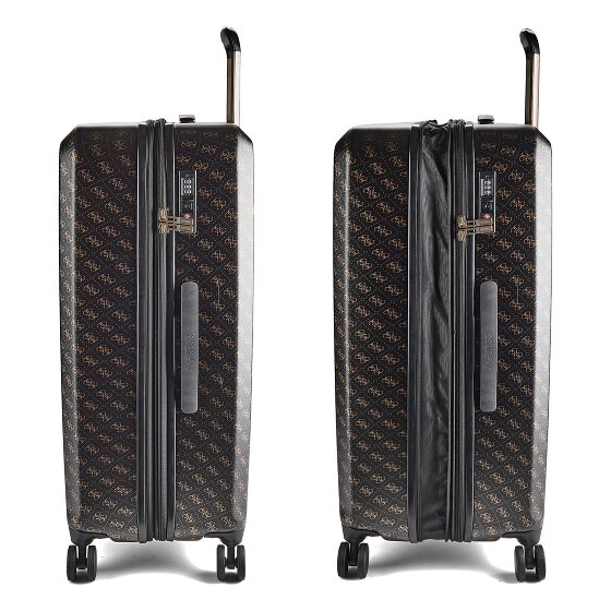 Guess Latona 4 kółka Walizka 76 cm z funkcją poszerzenia