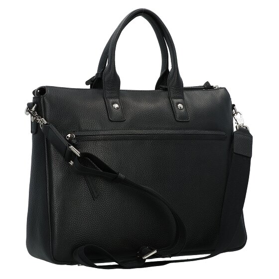 Braun Büffel Hanna Shopper Bag Skórzany 39 cm Komora na laptopa