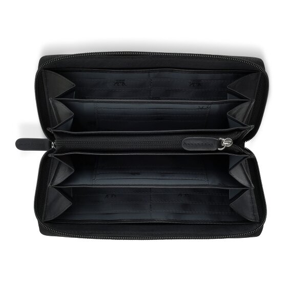 mano Don Andrea Portfel Ochrona RFID Skórzany 19 cm