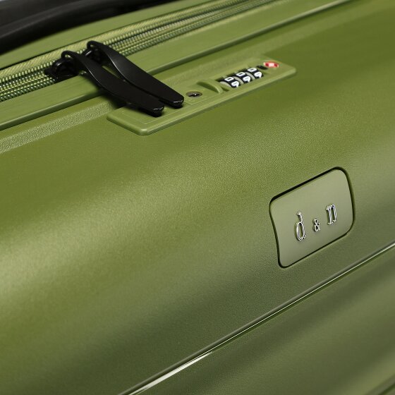 d&n Travel Line 4700 4 kółka Walizka 68 cm z plisą rozprężną