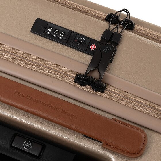 The Chesterfield Brand Zuna 4 kółka Walizka kabinowy S 55 cm Komora na laptopa
