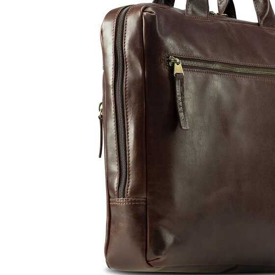 Jost Skagen Teczka Skórzany 38 cm Komora na laptopa
