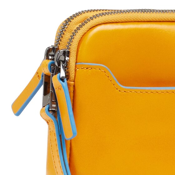 Piquadro Blue Square Kopertówka Skórzany 21 cm