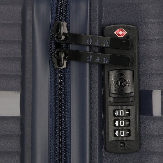 d&n Travel Line 4200 4 kółka Walizka kabinowy S 55 cm