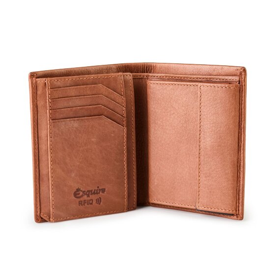 Esquire Chicago Portfel Ochrona RFID Skórzany 9.5 cm