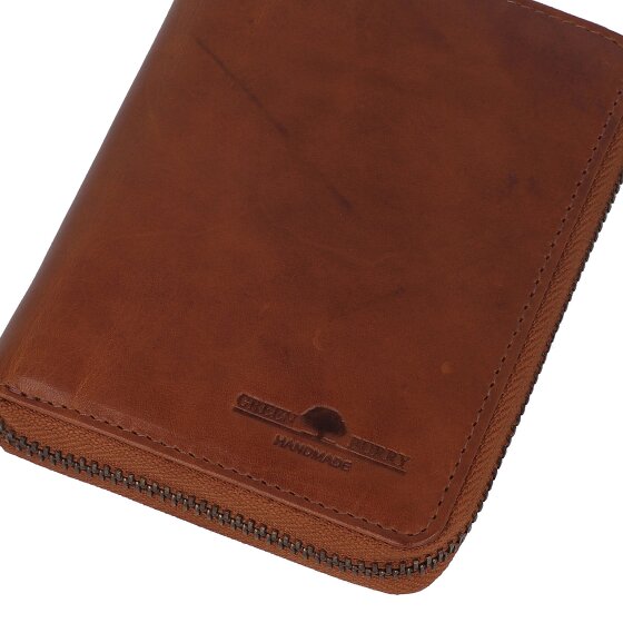 Greenburry Newport Portfel Ochrona RFID Skórzany 10 cm