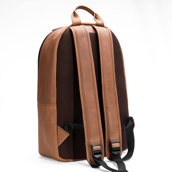 Farmhood Nashville Plecak biznesowy Skórzany 44 cm Komora na laptopa