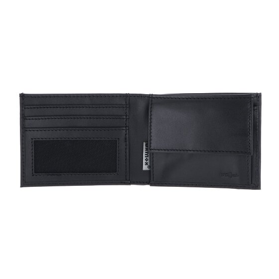 oxmox Leather Portfel Ochrona RFID Skóra 11 cm