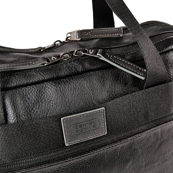 camel active Traces Teczka Skórzany 39 cm Komora na laptopa