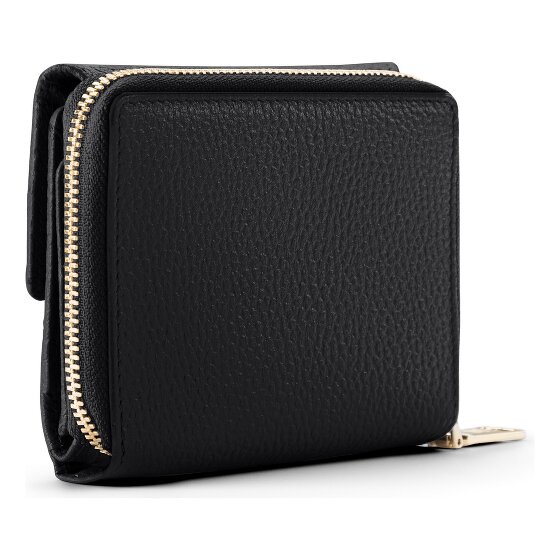 Lazarotti Skórzany portfel Bologna z zamkiem błyskawicznym 12 cm