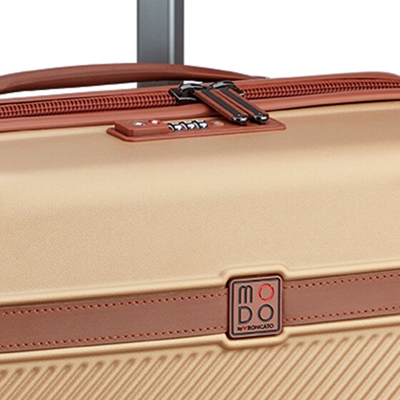 MODO by Roncato Charm 2.0 4 kółka Walizka kabinowy 55 cm z plisą rozprężną