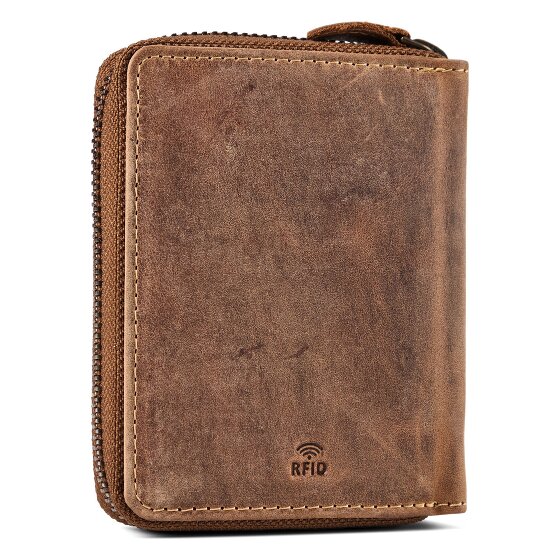 Greenburry Huntsman Portfel Ochrona RFID Skóra 10 cm