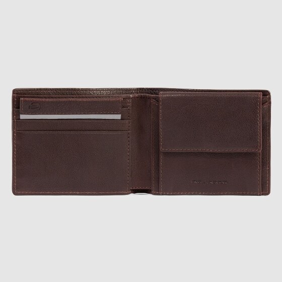 Piquadro Carl Portfel Ochrona RFID Skórzany 11 cm