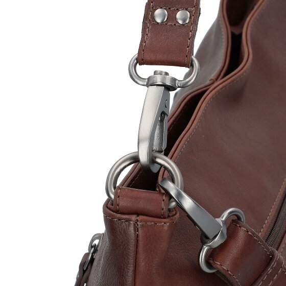 Jack Kinsky Torba na ramię Skórzany 33 cm