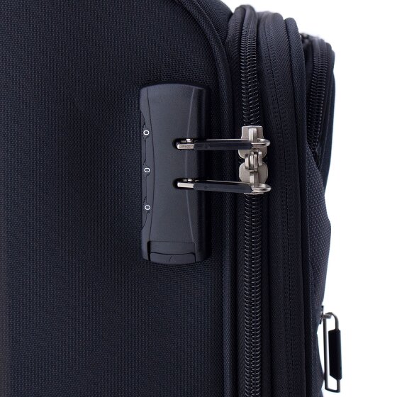 Gladiator 2000 4 kółka Walizka kabinowy 55 cm z plisą rozprężną