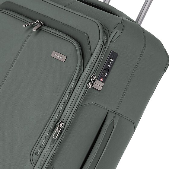 Travelite Priima 4 kółka Walizka 68 cm z plisą rozprężną