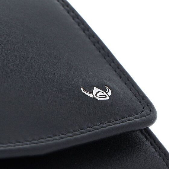 Golden Head Polo Portfel Ochrona RFID Skóra 17.5 cm