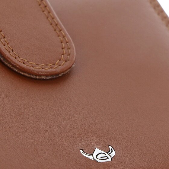 Golden Head Polo Portfel Ochrona RFID Skóra 10.5 cm