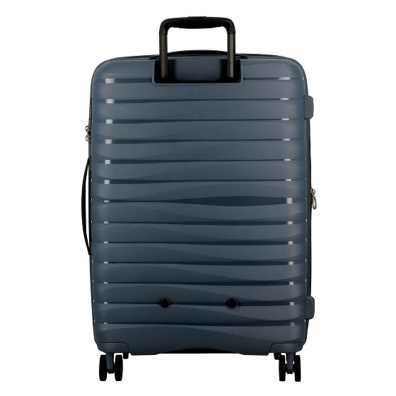 Jump Xwave 4 kółka Walizka 66 cm z plisą rozprężną