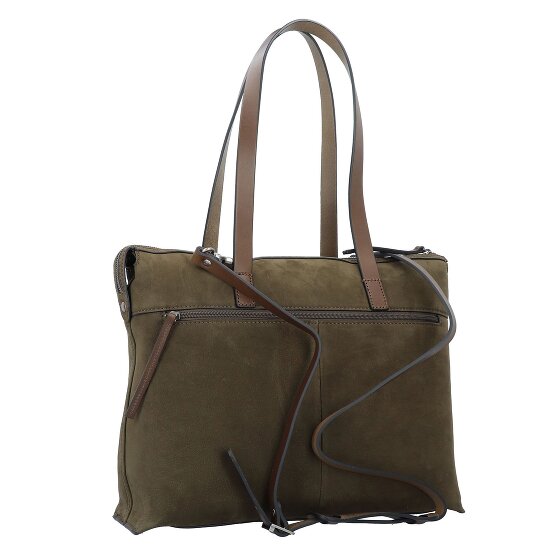 Castelijn & Beerens Nubuck Torba na ramię Skóra 40 cm Komora na laptopa