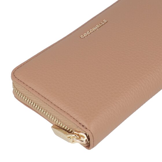 Coccinelle Metallic Soft Portfel Skórzany 18 cm