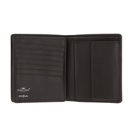 Golden Head Polo Portfel Ochrona RFID Skóra 12 cm