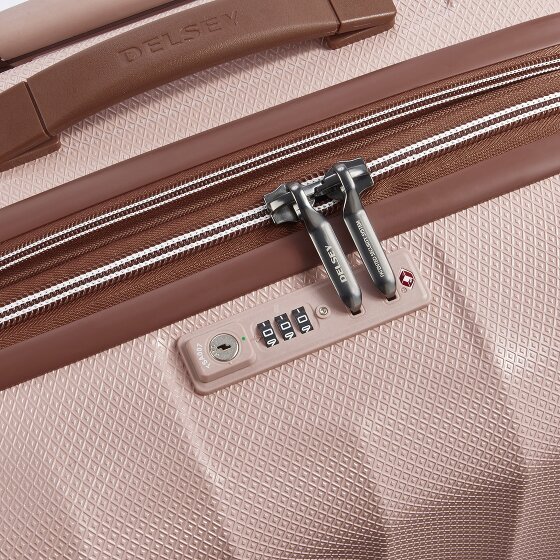 Delsey Paris Carrousel 4 kółka Zestaw walizek 3-części z plisą rozprężną