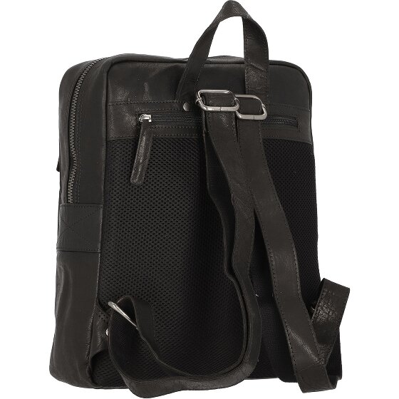 Spikes & Sparrow Bronco Plecak skórzany 34 cm Komora na laptopa